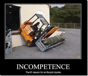 incompetence